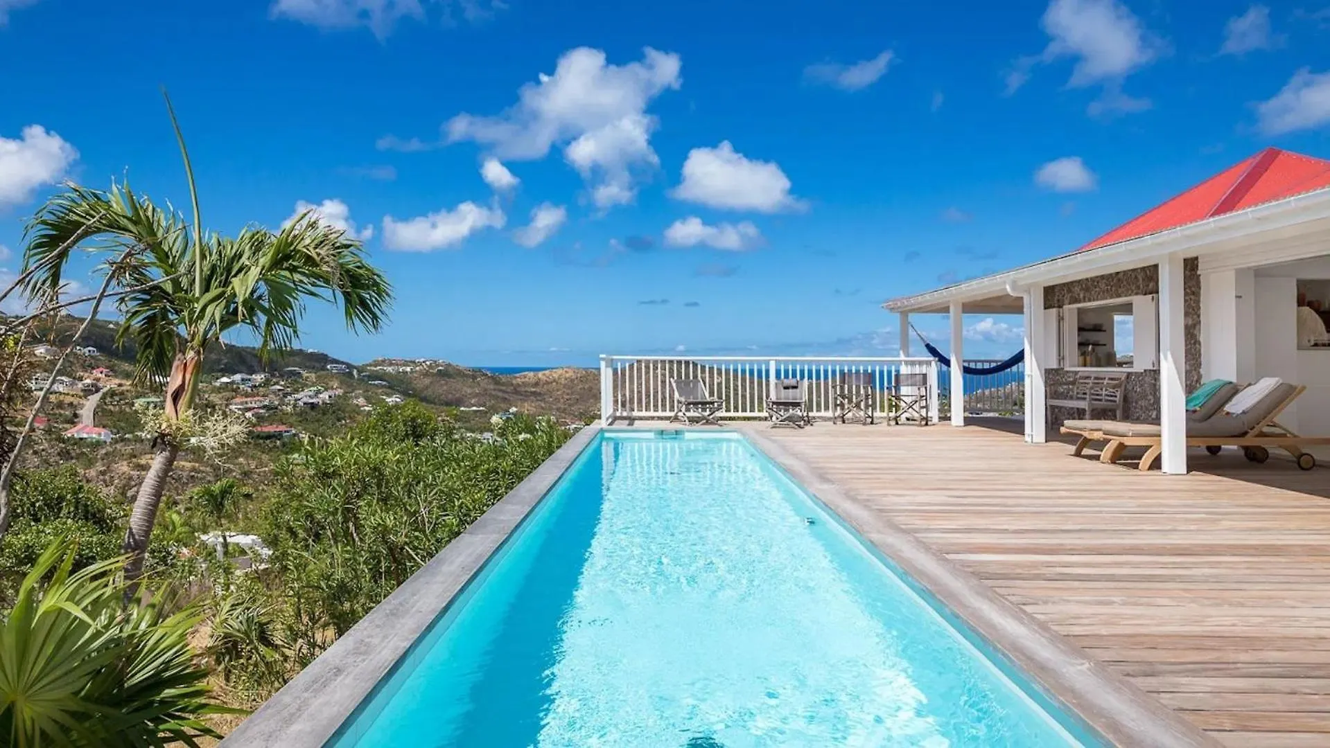 Oceanview Villa With Two Private Pools 구스타비아